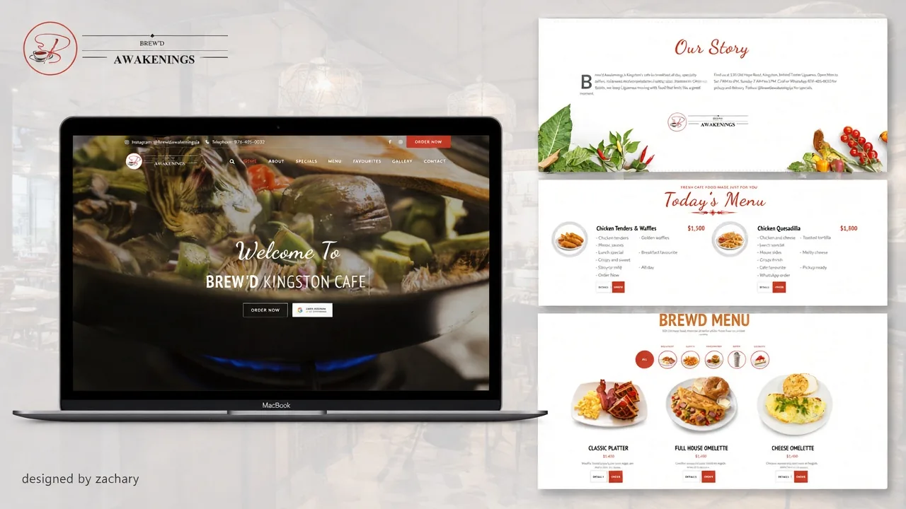 Brew'd Awakenings website