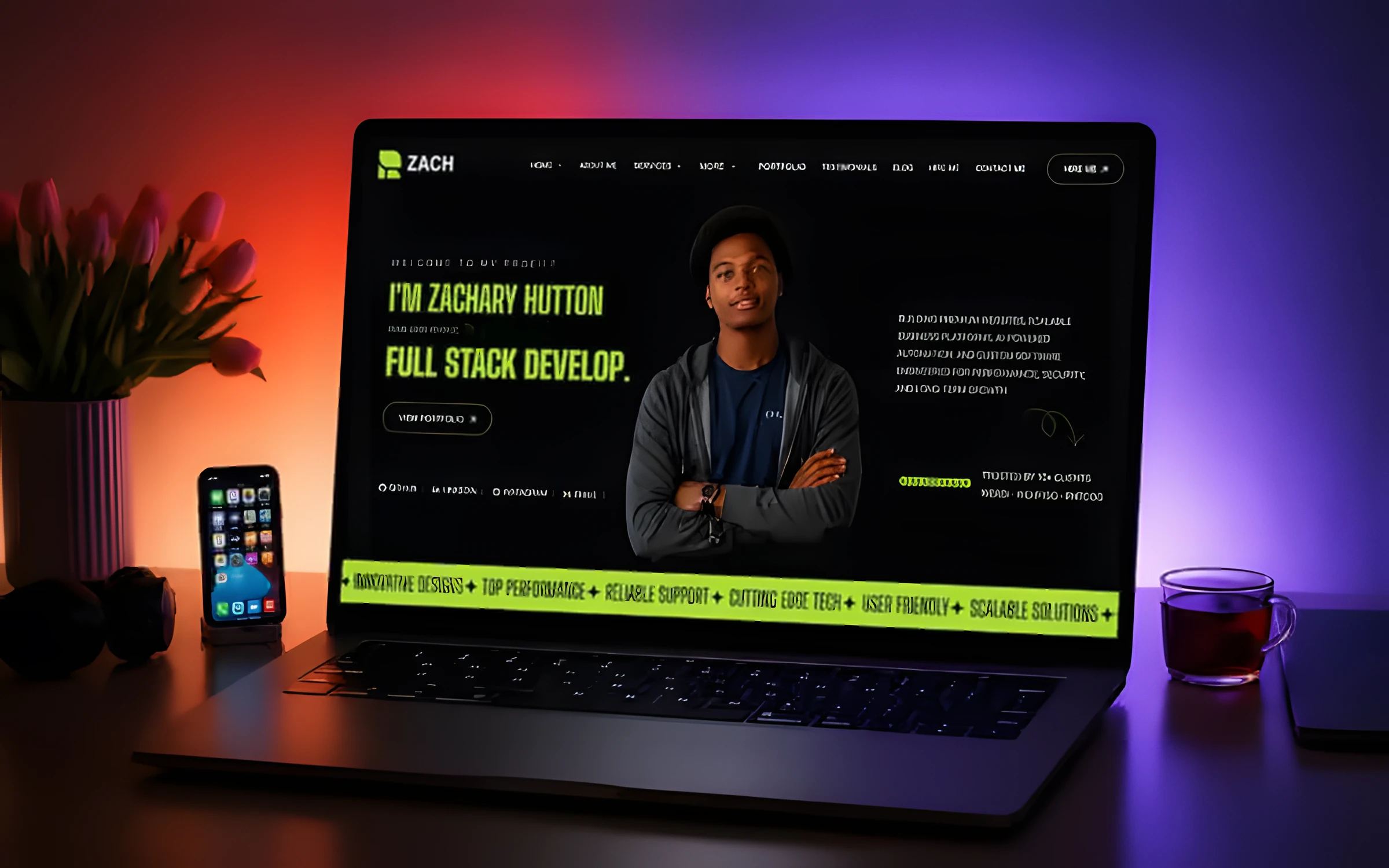 Portfolio, personal site
