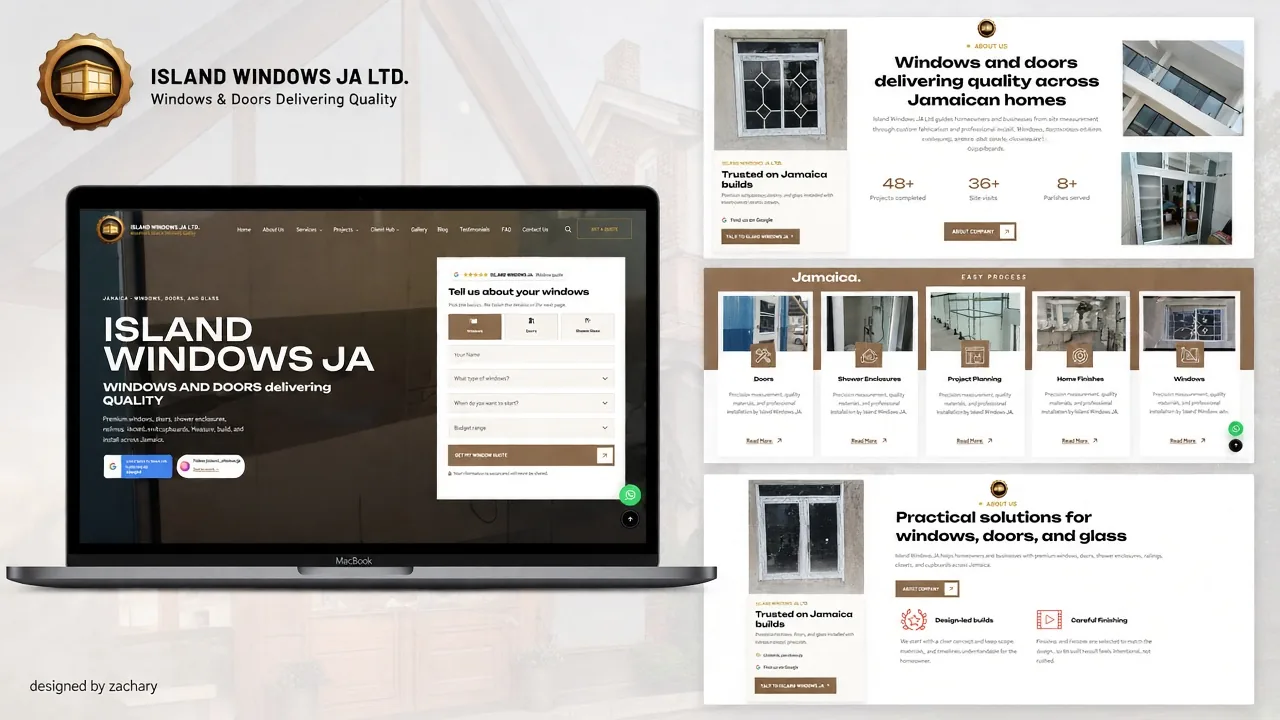 Island Windows website